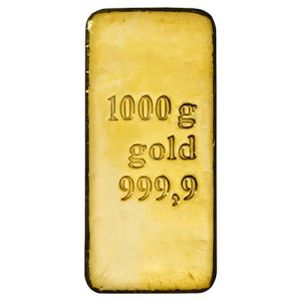 1 kg Gold Bar - various manufacturers