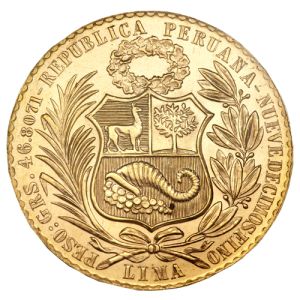 Peruvian 100 Soles Gold Coin