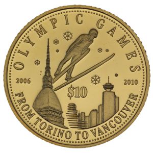 1/10 oz Gold Coin Cook Islands