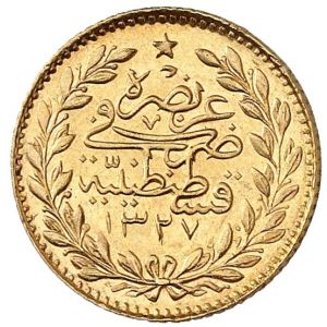 25 Piaster Gold Coin