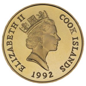 1/2 oz Gold Coin Cook Islands