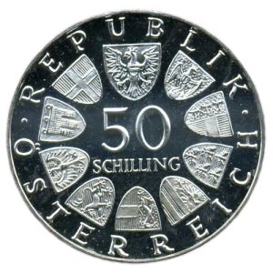 50 ATS Silver Coin 1959 - 1973