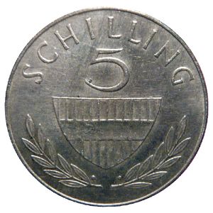 5 Schilling Silver Coin