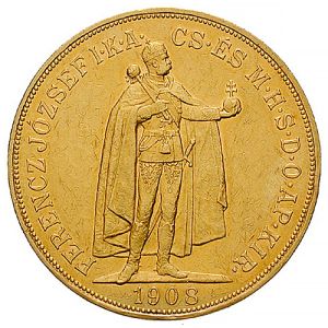100 Crowns Gold Franz Joseph Hungary