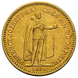 10 Kronen Gold Franz Joseph Hungary