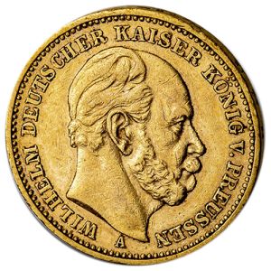 20 Mark Gold Coin German Empire
