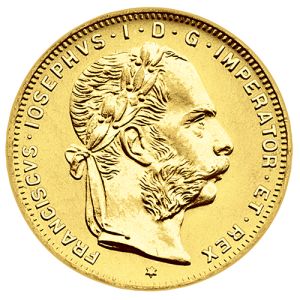 8 Gulden / 20 Francs Gold Coin 