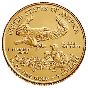 1/10 oz Gold Coin American Eagle