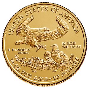 1/4 oz Gold Coin American Eagle