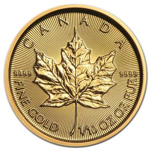 1/10 oz Gold Coin Maple Leaf 