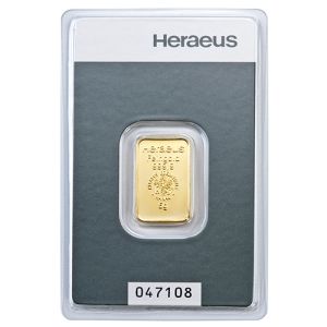 5g Gold Bar Heraeus