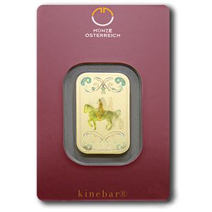 10g Gold Kinebar Austrian Mint