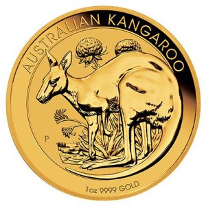 1 oz Gold Coin Kangaroo Nugget