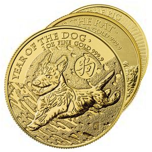 1 oz Gold Coin Lunar Series UK