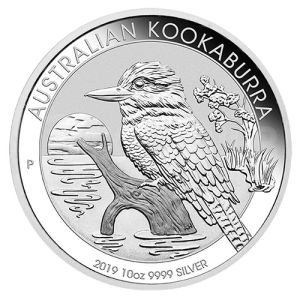 10 oz Silver Coin Kookaburra