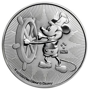 1 oz Silver Coin Steamboat Willie