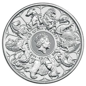 2 oz Silver Coin Queens Beasts