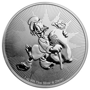 1 oz Silver Coin Scrooge McDuck 2018