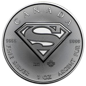 1 oz Silver Coin Superman Canada