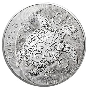 2 oz Silver Coin Niue Turtle