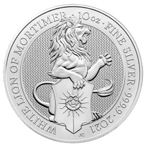 10 oz Silver Coin  Queens Beasts